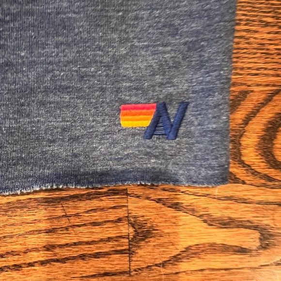 Aviator Nation Bolt Embroidery Classic Cropped Crew sweatshirt - Picture 4 of 11